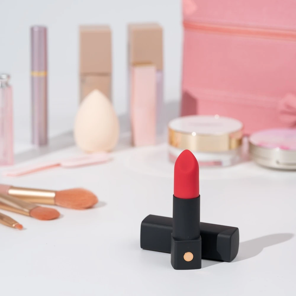 Exomoon, Lovense Exomoon Bluetooth Lipstick Vibrator Mini Vibrator wasserdicht App steuerbar leise starke Vibrationen Lippenstift Design