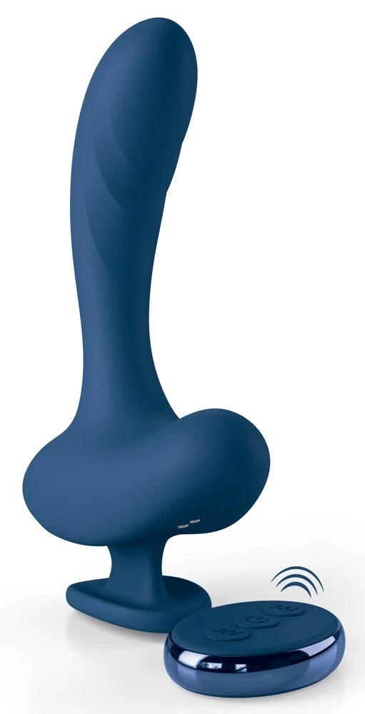 JJ Solis Kyrios, Analvibrator Solis Kyrios: 2 Motoren, 10 Vibrationsmodi, praktische Fernbedienung für gezielte Prostata- & Perineum-Stimulation