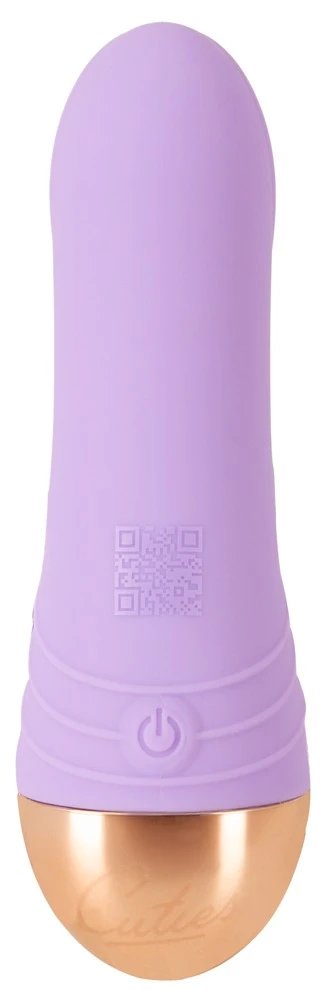Cuties Soft Purple, Mini Rabbit Vibrator sexy Reizwäsche Dual Density Silikon 10 Vibrationsmodi verwöhnt Vagina & Klitoris gleichzeitig Cuties