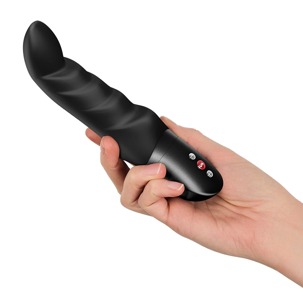 Abby G Black, G-Punkt-Vibrator mit 10 Vibrationsmodi, flexibler Spitze und intensiver Wellenstruktur für gezielte Stimulation