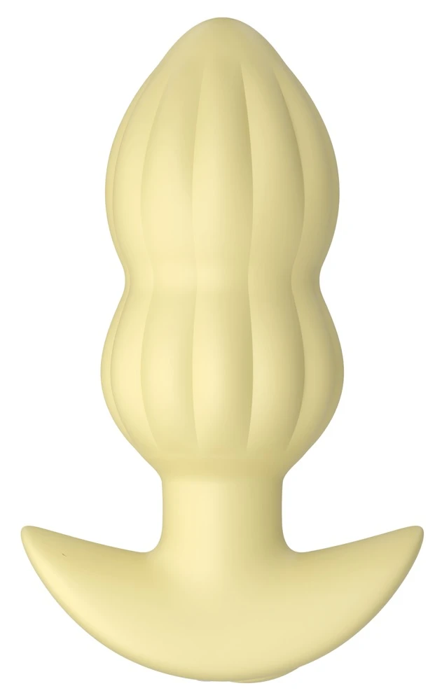 Cuties Vibrating Plug Yellow, Vibrating Mini Butt Plug Yellow von Cuties – kompakter Analplug mit 7 intensiven Vibrationsmodi, weicher Spitze und verspieltem Design für prickelnde, lustvolle Abenteuer