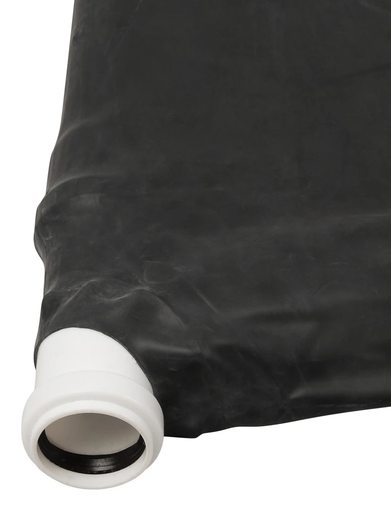 Latex Vakuumbett schwarz