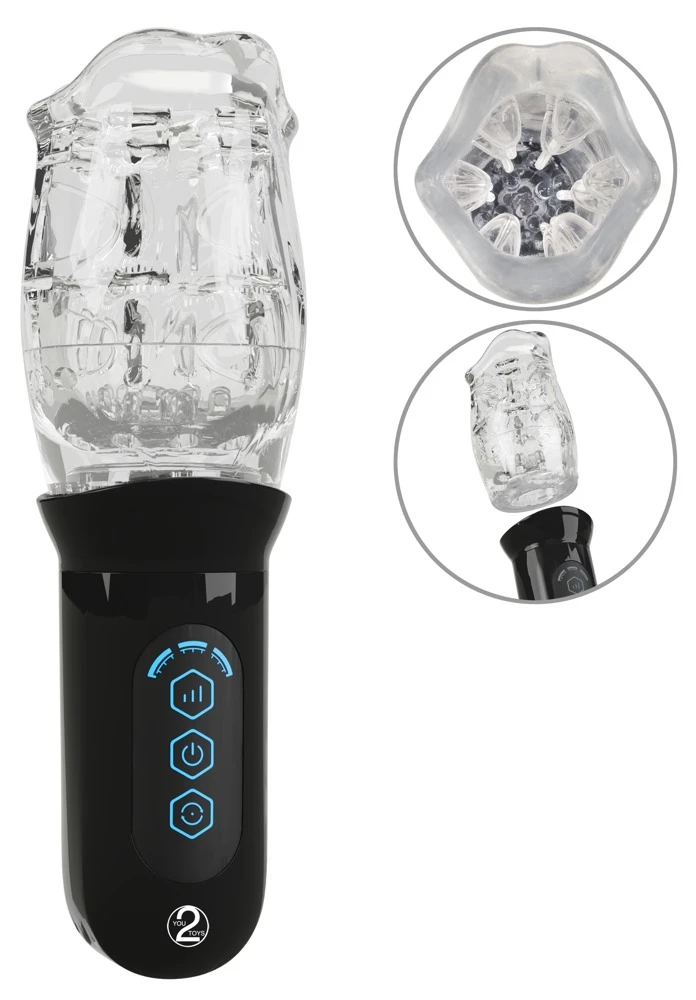 Stroker Rotating Mast. Clear, Grenzenlose Stimulation mit rotierendem Soft Sleeve: Dieser Masturbator umhüllt Deinen Penis mit 360°-Massage in 4 Rotationsmodi. Stroker Rotating Mast. Clear, Grenzenlose Stimulation mit rotierendem Soft Sleeve: Dieser Masturbator umhüllt Deinen Penis mit 360°-Massage in 4 Rotationsmodi.