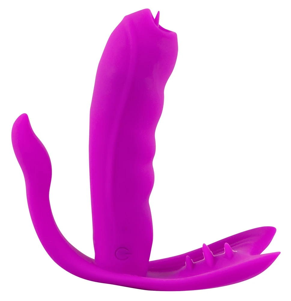 Javida Licking Panty Vibe, Sinnliche Dreifach-Stimulation mit Wärmeeffekt, leiser, diskreter Panty Vibe für intensive Lustmomente überall und jederzeit