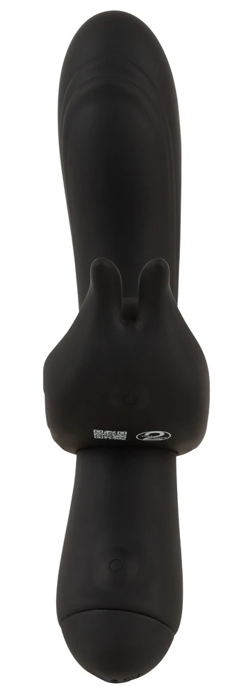 Duo Vibrator 3-in-1 mit Vibro-Penisring und Klitoris-Stimulator, zwei Motoren mit je sieben Modi, getrennt steuerbar für intensive Solo-Momente und heißes Spiel zu zweit