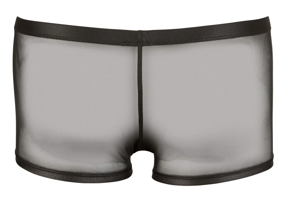 Klassische Pants von Svenjoyment mit unterlegtem Reißverschluss im Beutel. Leicht glänzend und im semitransparenten Look.
