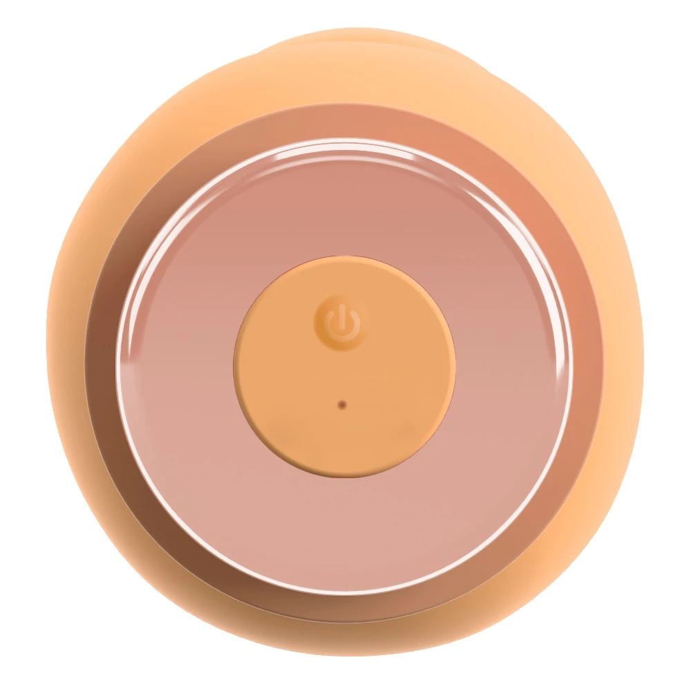 SELON Soft Real Stimulator EXTRA Naturvibrator mit nickender Eichel, Move-Massagering, 12 Action-Modi, Memory-Funktion und supersofter Oberfläche für intensives Echtgefühl und pure Power