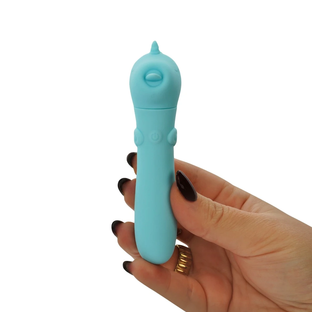 Unihorn USB Mount'n Peak, Unihorn Minivibrator USB Mount'n Peak – süßes Einhorn-Toy mit 10 intensiven Vibrationsmodi, kraftvoller USB-Power, handlich, soft und ideal für heiße Solo- oder Paarmomente