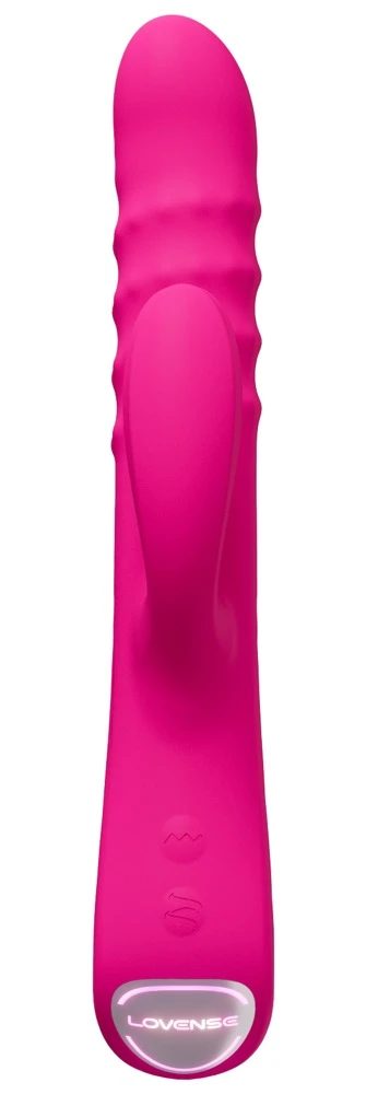 Velvo, Lovense Velvo Rabbitvibrator mit WaveRoller 360° Rotation & App-Steuerung für intensive Lustmomente