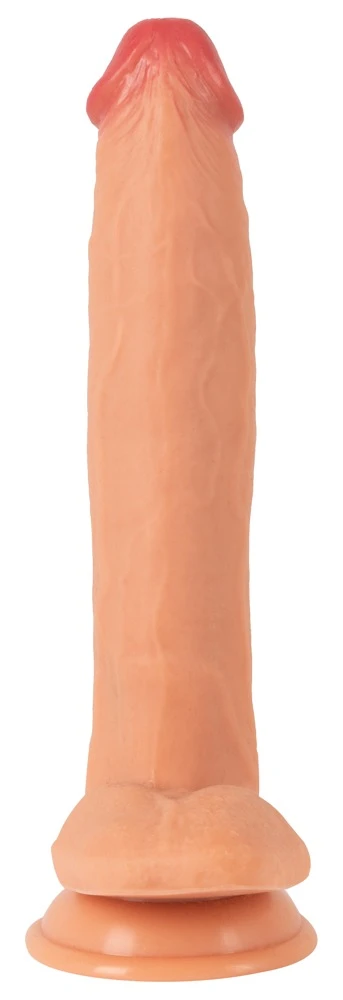 Realistixxx Real Giant 32,7cm, Real Giant: XXL-Naturdildo mit Saugfuß, dualer Vibration und realistischer Optik für intensiven, flexiblen Genuss!