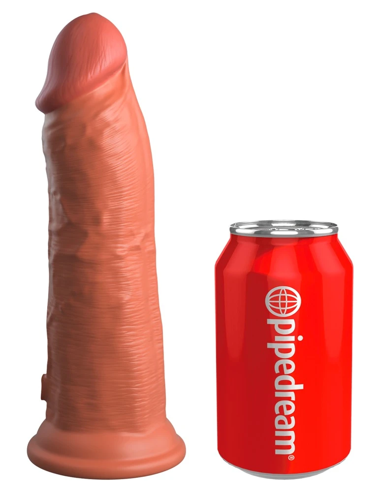 KCE 8 Zolle DD Vibrating Cock, Besser als echt: Weiche Haut, harter Kern und kraftvolle Vibration!