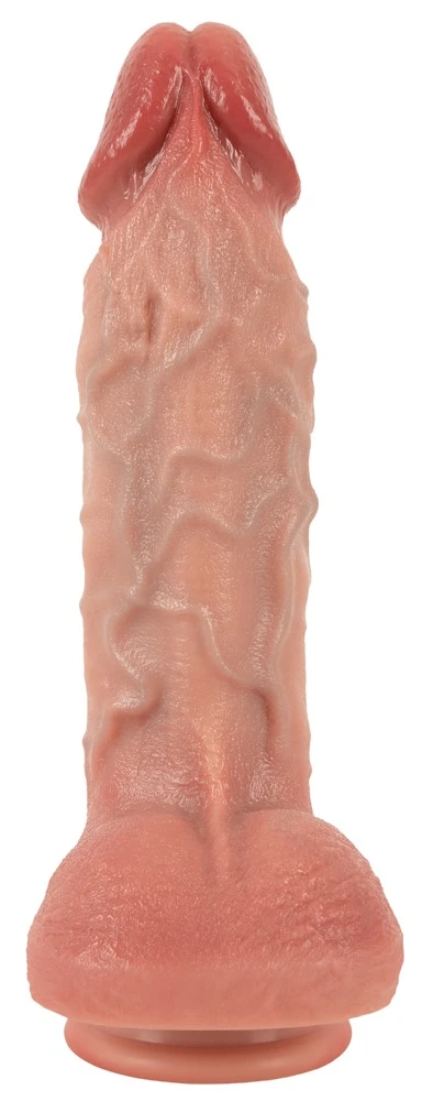 Realistixxx Dildo 21,5 cm, Realistixxx RealMan Naturdildo mit Hoden – Aufreizend realistisch mit Dual Density Silikon, starker Saugfuß & lebensechte Haptik
