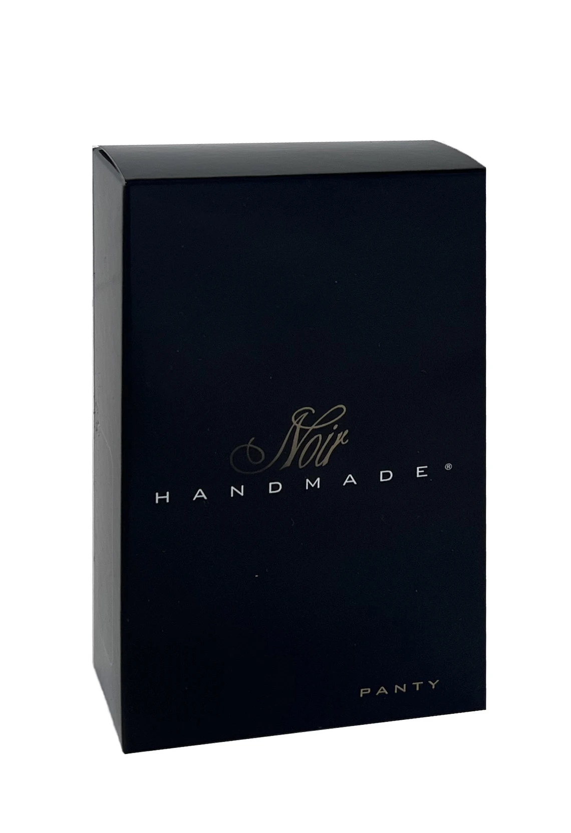 Lack String – Schwarzer glänzender PVC-String mit abnehmbaren Trägern, silbernen Metallverschlüssen und sexy hautenger Passform Noir Handmade P014