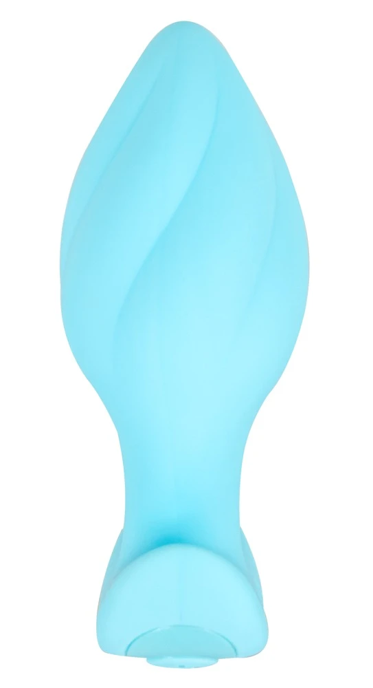 Cuties Vibrating Plug Blue, Vibrating Mini Butt Plug Blue von Cuties – kleiner, kraftvoll vibrierender Analplug mit 7 intensiven Modi für prickelnd-spielerische Lustmomente