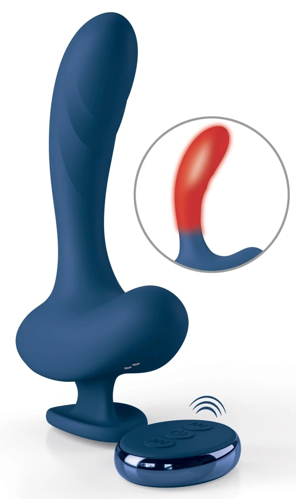 JJ Solis Kyrios, Analvibrator Solis Kyrios: 2 Motoren, 10 Vibrationsmodi, praktische Fernbedienung für gezielte Prostata- & Perineum-Stimulation
