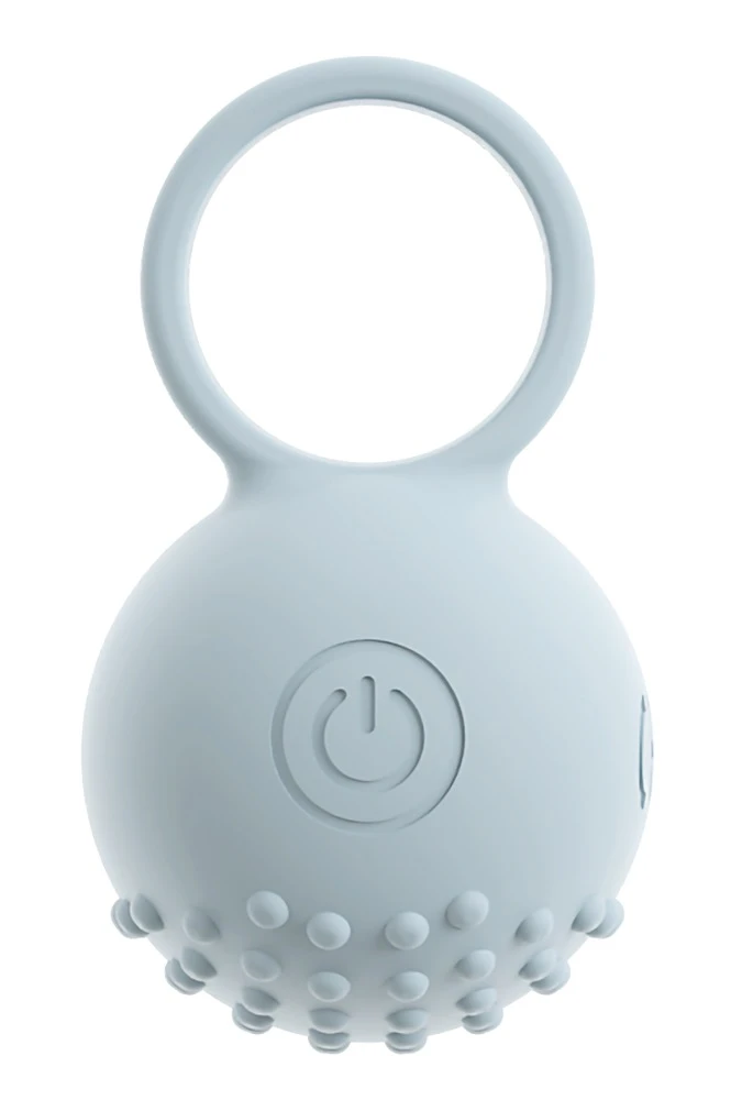 KIREMO Finger Vibrator wasserdicht mit flüsterleisen 35 dB, 10 intensiven Vibrationsmodi, dehnbarem Fingerring und stimulierenden Noppen für gezielte Klitorisstimulation und heißes Vorspiel