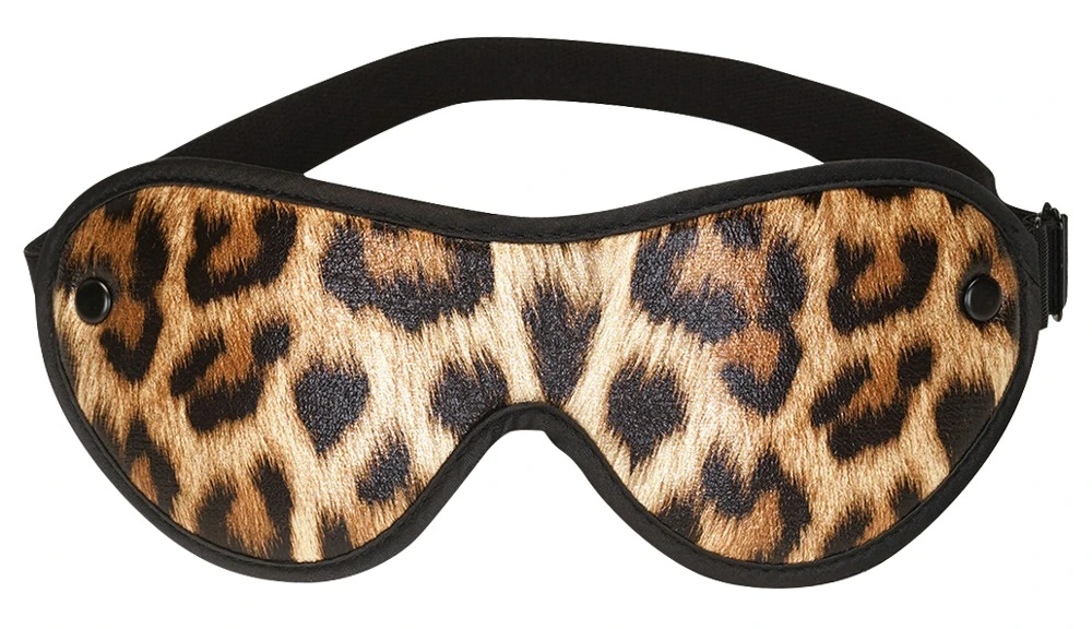 LS Leopard Print, Fesselspiele-Set im Leo-Look: 13 Teile für aufregende BDSM-Abenteuer mit Fesseln, Knebel, Maske und Shibari-Seil!
