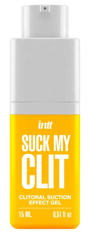 Suck My Clit Tropcial Mango 15 ML, Klitoris Stimulationsgel Mango mit Saug- Vibrations- & Kühleffekt für prickelnde erotische Spiele