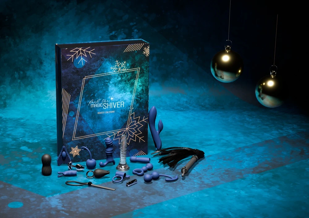 ADV24 Magic Shiver, Erotik-Adventskalender 2024, 24 einzelne Geschenkboxen, für prickelnder Zweisamkeit