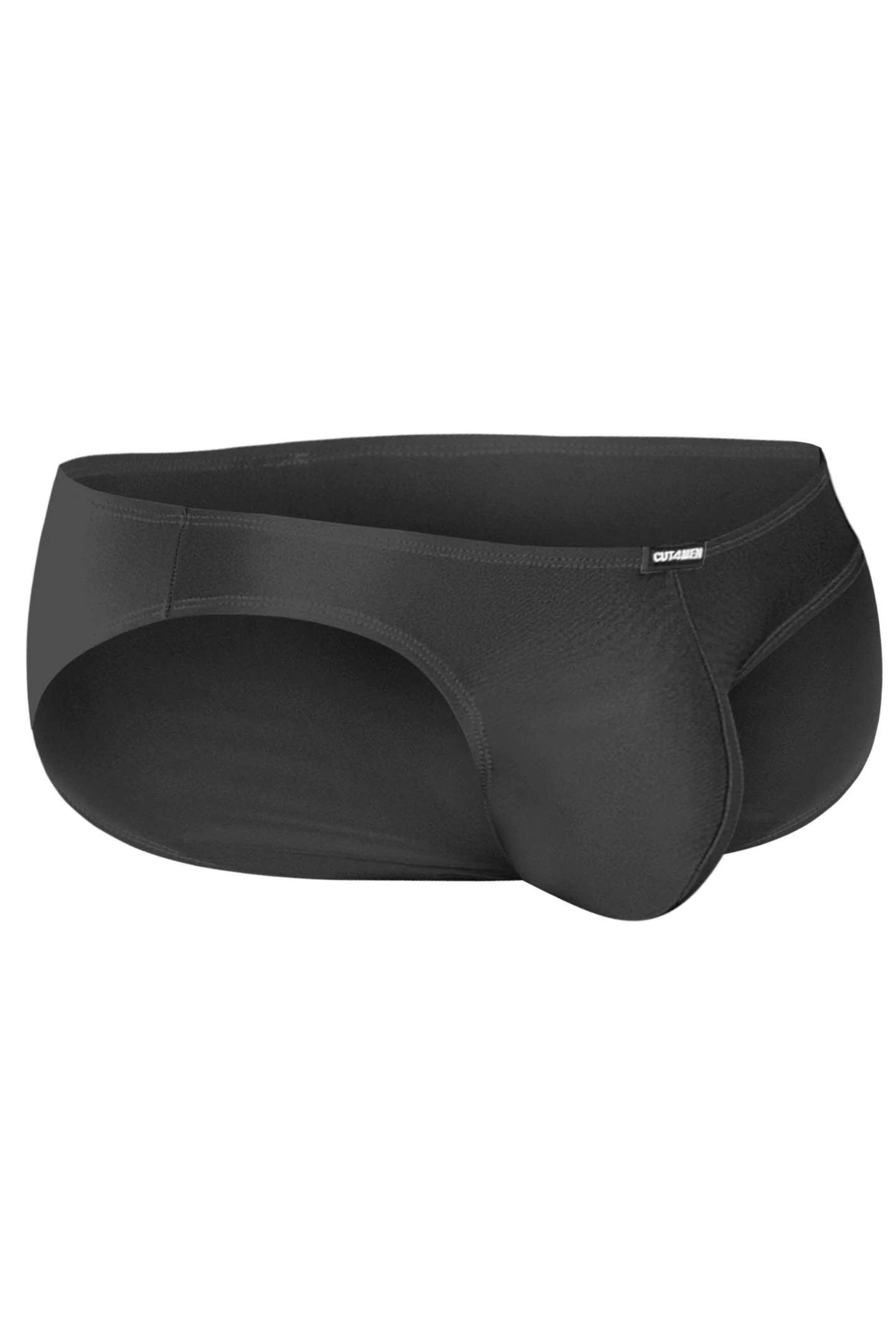 Schwarzer Micro Brief C4MSPX01, sportlicher Style, perfekter Sitz und maskuline Details im Signature-Look von CUT4MEN