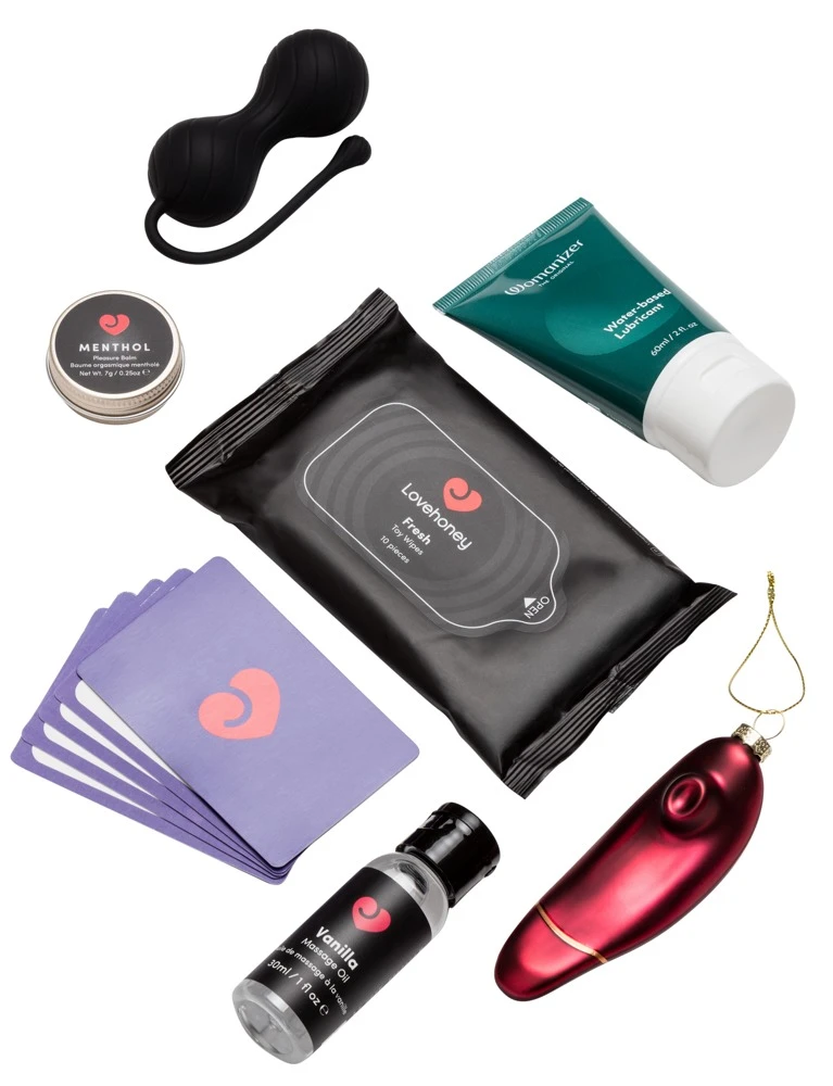 Magic shiverXLovehoney Couples, Erotik-Adventskalender Couples 2026 – Sexy Premium-Kalender mit 24 Überraschungen & Womanizer Liberty – Magic Shiver