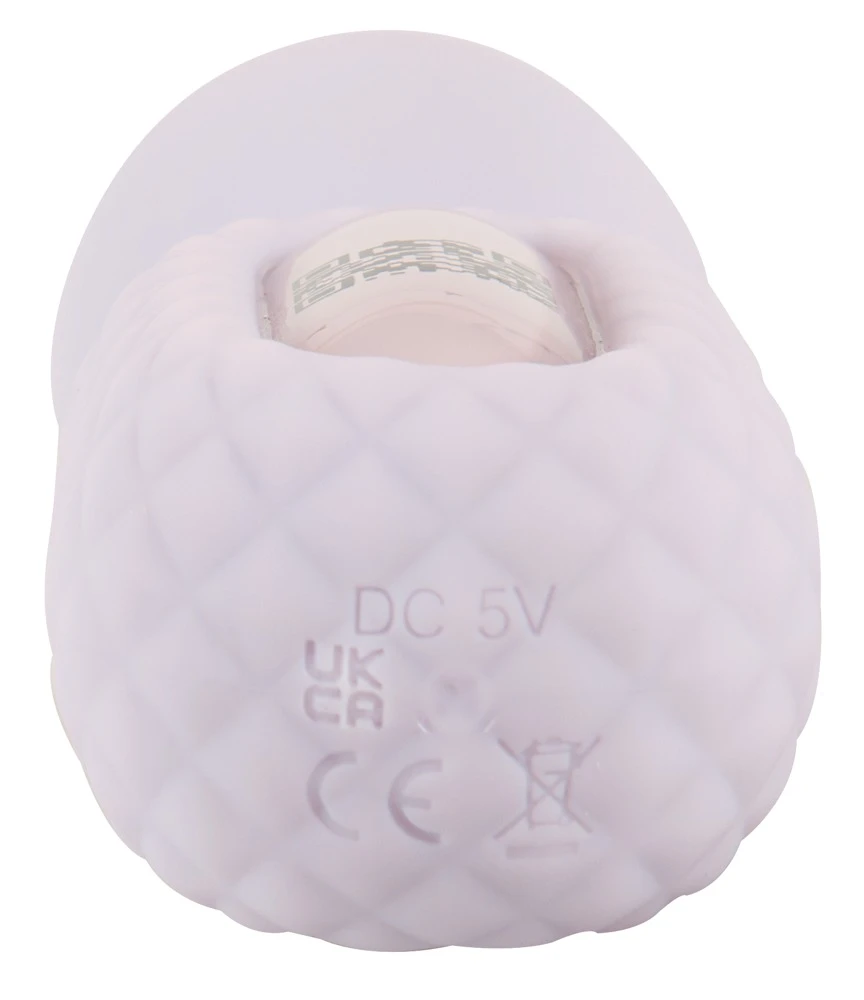 beau coeur Celoro Mini Wand, CELORO Mini Wand – kompakter Massagestab mit softem Kopf, 10 intensiven Vibrationsmodi und stylischer Rautenstruktur für präzise Lustmomente überall