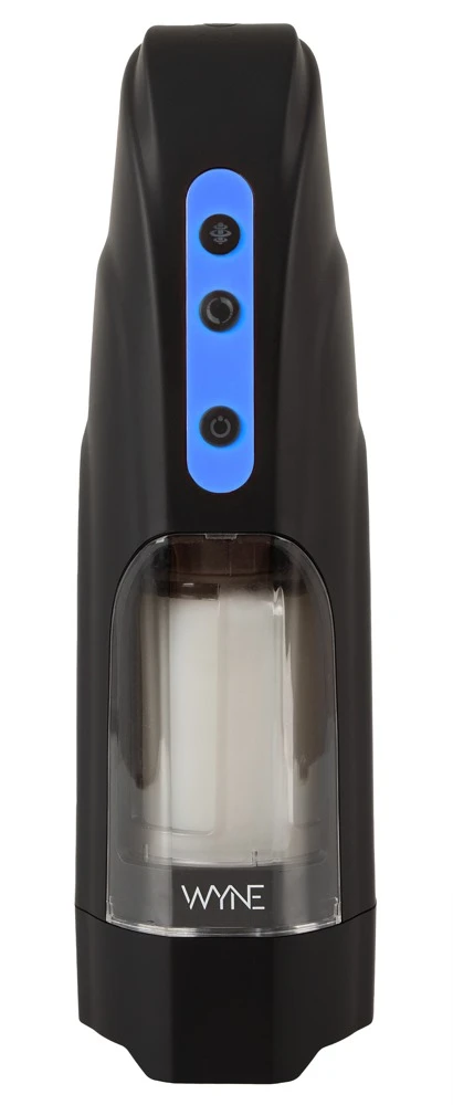 WYNE Masturbator 09, ChatGPT:  WYNE Masturbator 09 mit rotierender Auf-und-Ab-Bewegung, 10 intensiven Modi, Stöhn-Funktion über Kopfhörer und erotischer Rundum-Stimulation