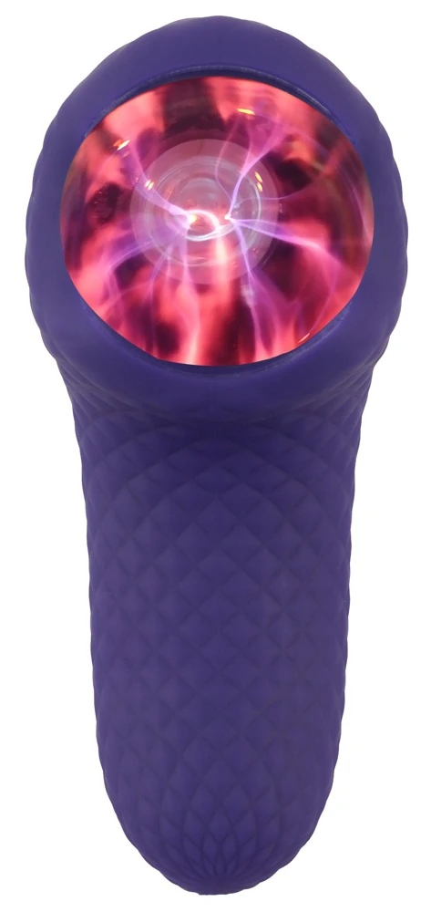 beau coeur Zanto Plasma Vibrat, ZANTO Plasma Vibrator von beau cœur – beidseitig verwendbarer Lustspender mit leuchtender Glaskugel, zwei starken Motoren und magischer Vibration für intensive innere und äußere Stimulation