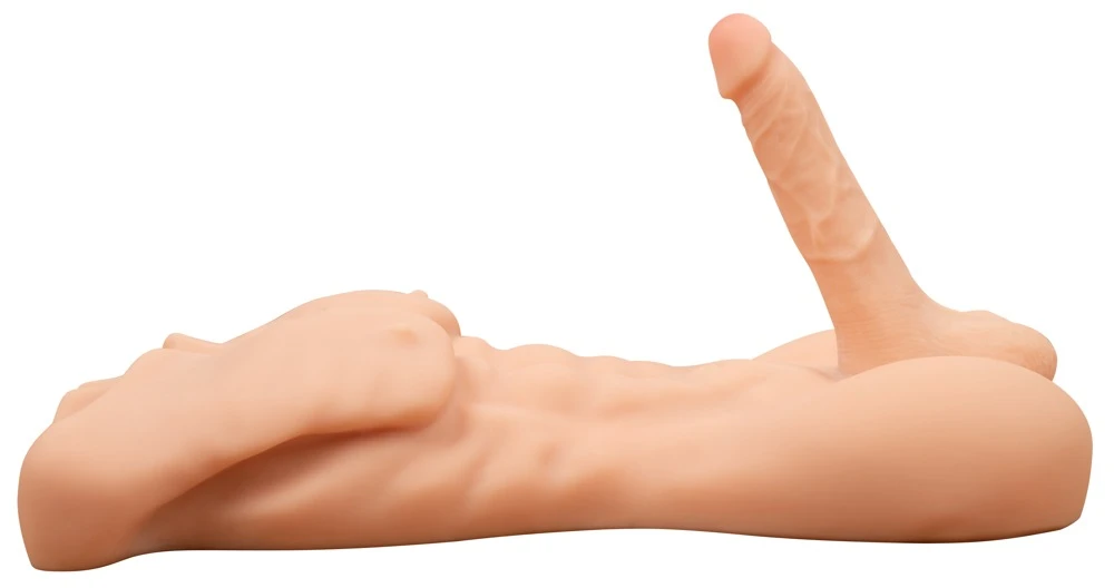Realistixxx Deluxe Man, intensive Lustmomente mit dem realistischen Männer-Torso von realistixxx -  flexibler Penis, hautähnliche Haptik & mehr