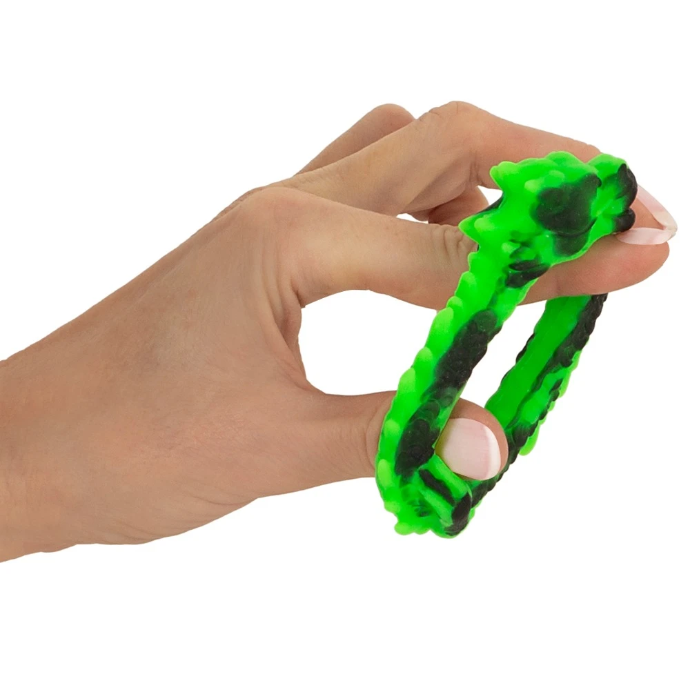 Beasty Cocks Dragon Loop, Dragon Loop Penisring im Drachen-Design aus softem Silikon für intensive Erektionen & kraftvolles Feeling