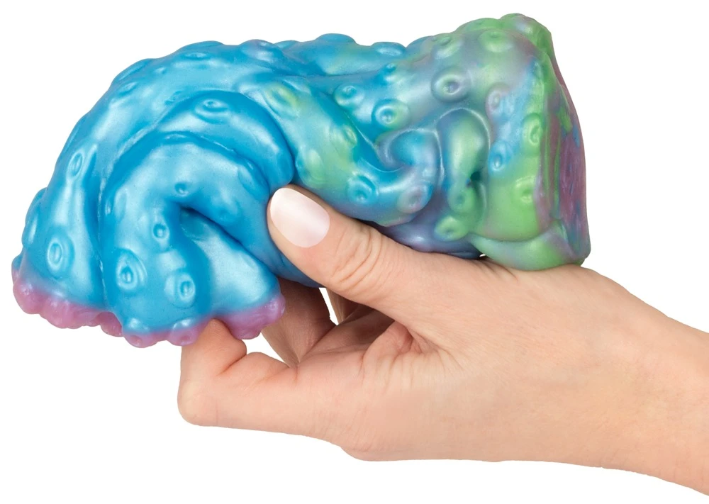 Beasty Cocks Tentacle Stroker, Beasty Cocks Cecaelia Stroker im Tentakel-Design mit Noppen, Rillen und intensivem Saug-Effekt