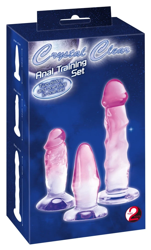 Crystal Anal Training Set pink Crystal Anal Training Set pink
