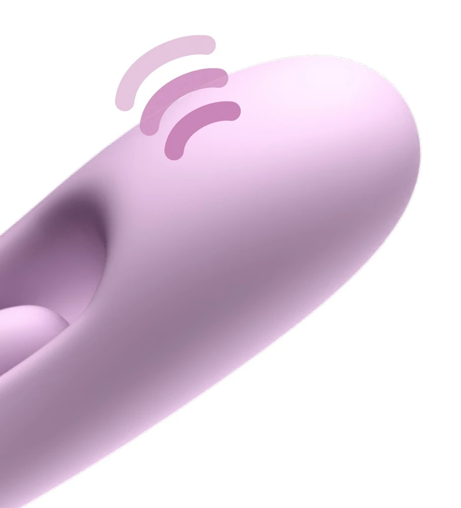 FFH G-Touch Pulse Pro Purple, Fantasy For Her G-Touch Pulse Pro Rabbitvibrator mit 3 Motoren G-Punkt Massage Klitoris Stimulator 10 Vibrationsmodi inkl. 3 Aufsätze