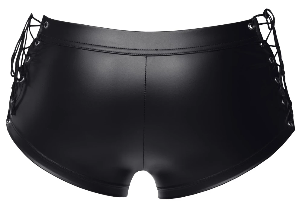 Betonende eng geschnittene Pants von Svenjoyment aus leichtem Stretchmaterial mit trendigem matten Finish.