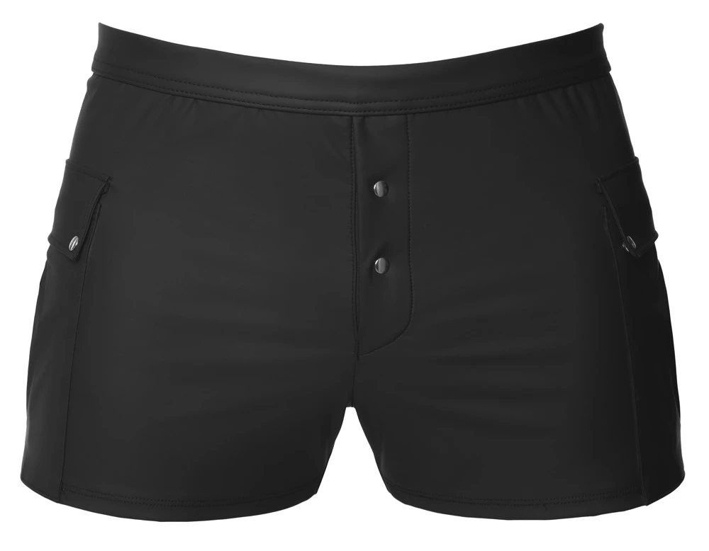 Herren Shorts, elastischem matten Stretchmaterial, Worker-Style, Cargo Look