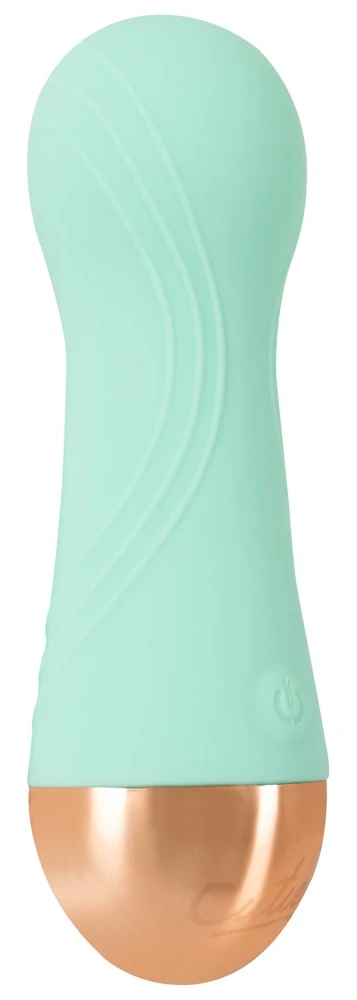 Cuties Soft Green, Mini Vibrator smarter Silikon Vibrator mit 10 Vibrationsmodi ultraweich kompakt leise für intensive Reizwäsche Momente Cuties