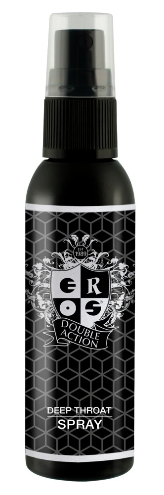 EROS Double Act.Deep Throat 50 ml, Frischer Mint-Kick trifft auf intensive Tiefenentspannung, das wasserbasierte Deep Throat Spray von EROS sorgt für mehr Kontrolle und Lust beim Oralsex