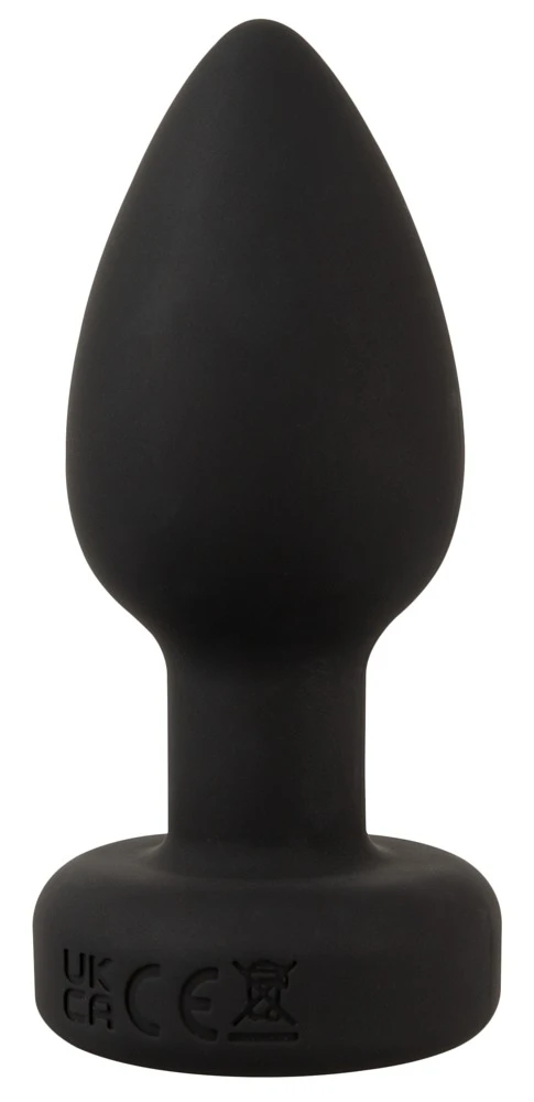 ANOS RC Flashing Butt Plug, RC Flashing Butt Plug with Vibration von ANOS – konischer Analplug mit LED-Lichtshow, 7 Modi und Fernbedienung für leuchtstarke Höhepunkte