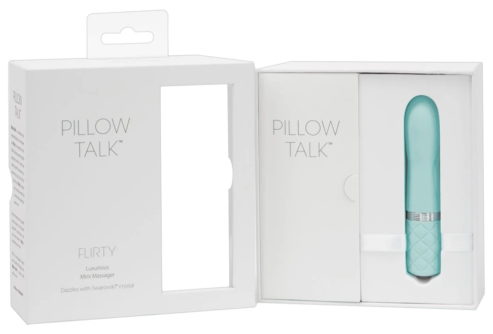 Pillow Talk Flirty Teal Minivibrator mit Powerbullet-Motor