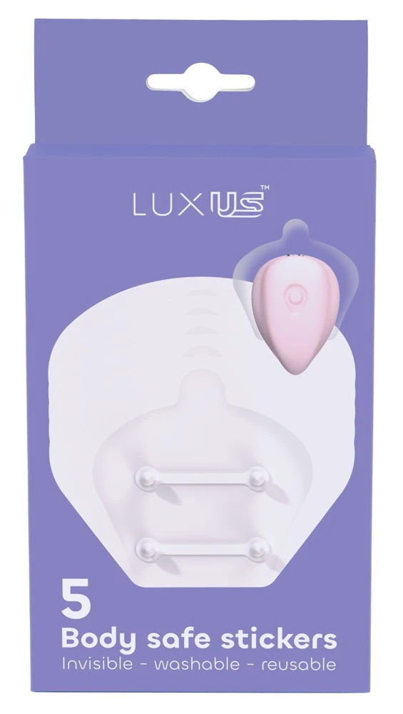 Luxus Adhesive Stickers, Luxus, der bleibt: Hautfreundlicher Klebepatch für festen Halt des LuxHer-Vibrators – sicher, wiederverwendbar, kompromisslos