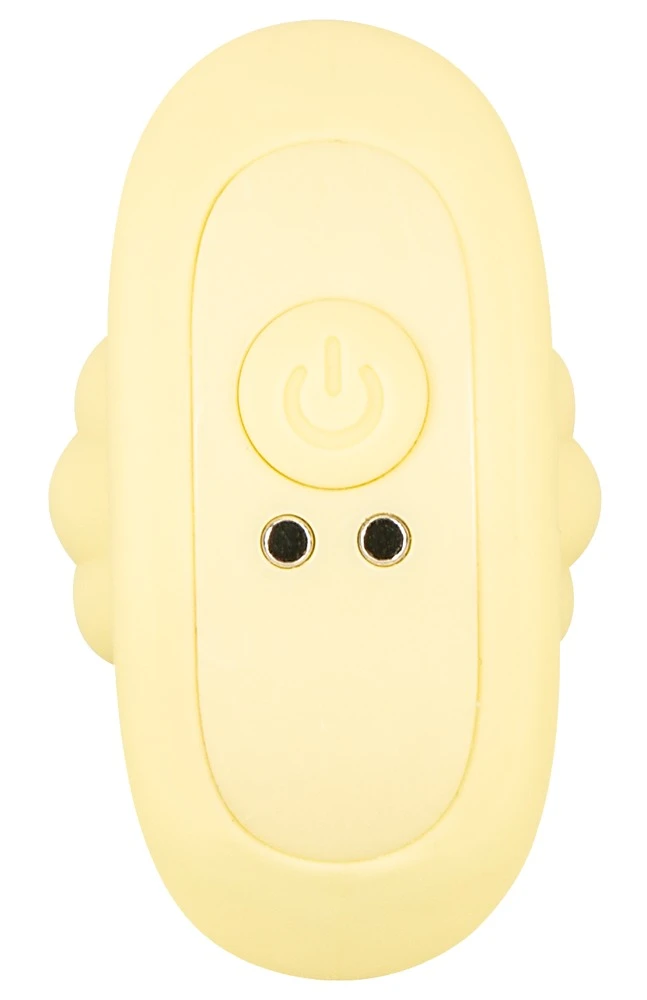 Cuties Vibrating Plug Yellow, Vibrating Mini Butt Plug Yellow von Cuties – kompakter Analplug mit 7 intensiven Vibrationsmodi, weicher Spitze und verspieltem Design für prickelnde, lustvolle Abenteuer