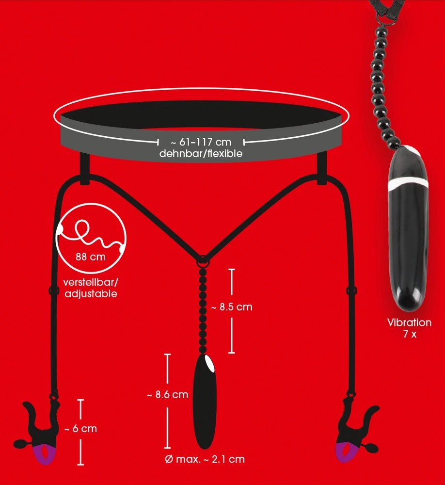 Bad Kitty Mit Mini-Vibrator zur vaginalen oder analen Verwendung