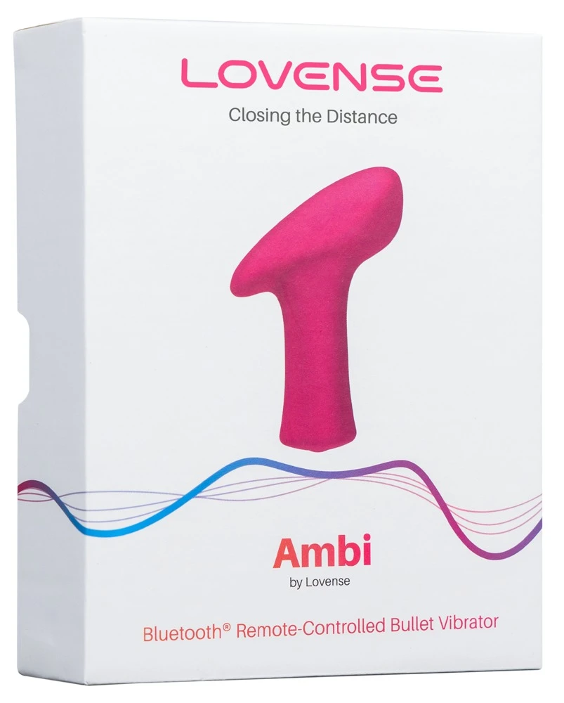 Ambi, Lovense Ambi Auflegevibrator mit App-Steuerung für intensive Klitoris-Vibes & prickelndes Lustspiel