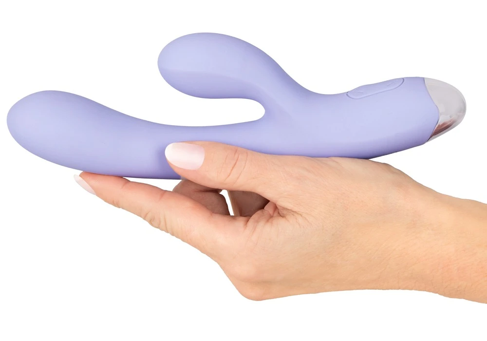 beau coeur Rivano Curved Rabbi, Rabbitvibrator RIVANO mit 2 Motoren 20 Modi G-Zone Klitoris steuerbar leise Silikon Design stark & einfach bedienbar
