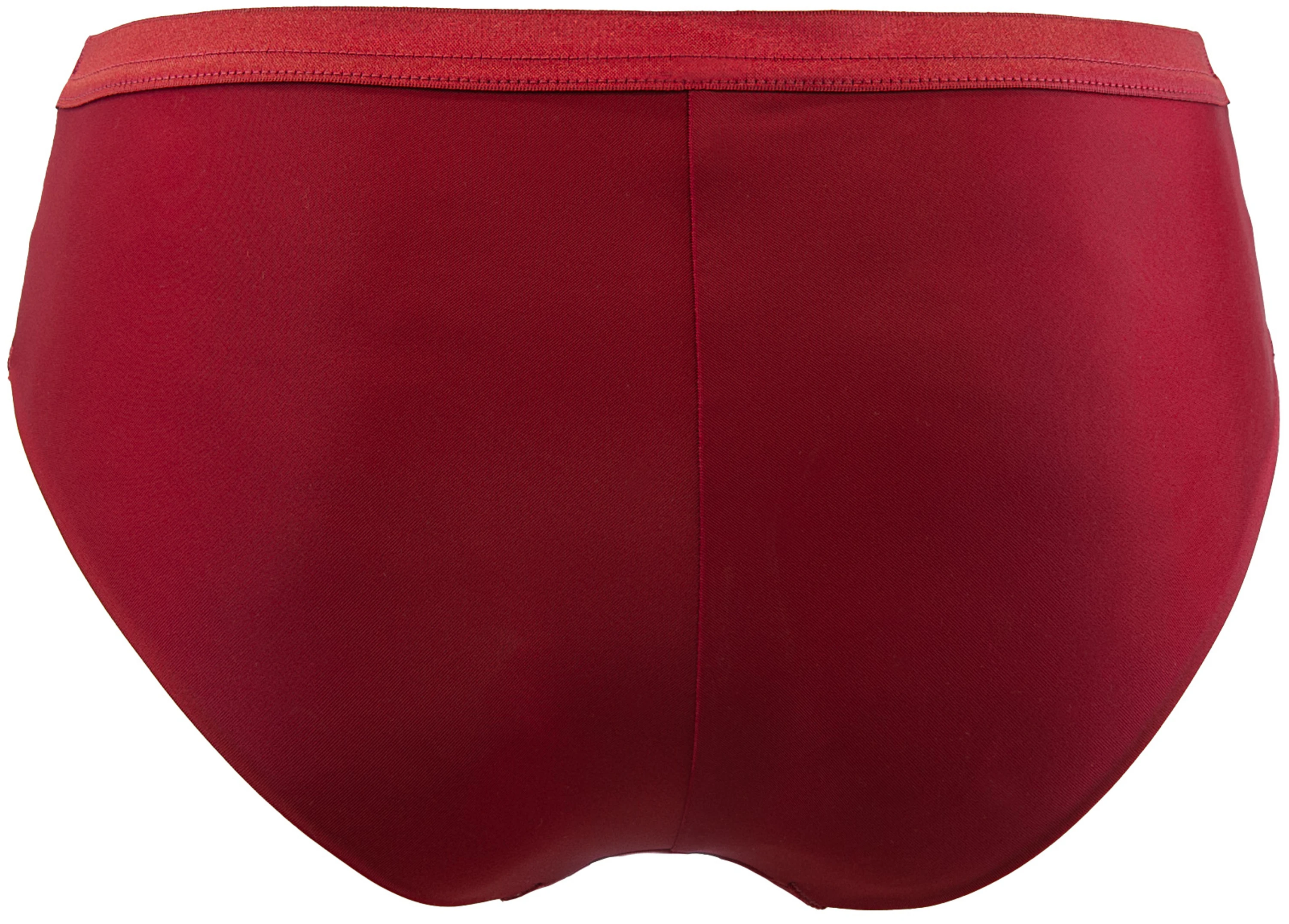 Axami Slip V-12023 Bordeaux – luxuriöse Lingerie aus weicher Mikrofaser und feinem Mesh, feminine Passform, doppelt verarbeitet für glatte Optik, eleganter Taillenbund und stilvolle Dessous-Ausstrahlung
