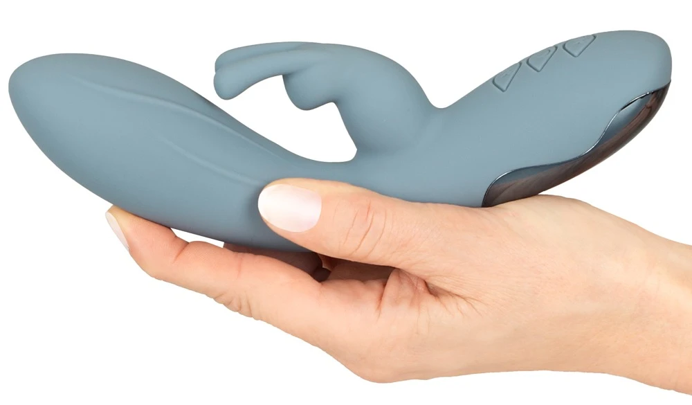 beau coeur Velina Rabbit Vibra, VELINA Rabbit Vibrator mit 2 Power-Motoren und 10 Modi – flexible Stimulation für Vagina und Klitoris zugleich