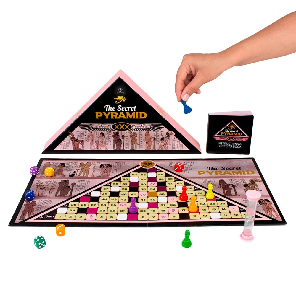 The secret Pyramid, Erotik trifft Abenteuer: The Secret Pyramid – das Spiel für Lust, Logik und knisternde Spannung bis zur Spitze!