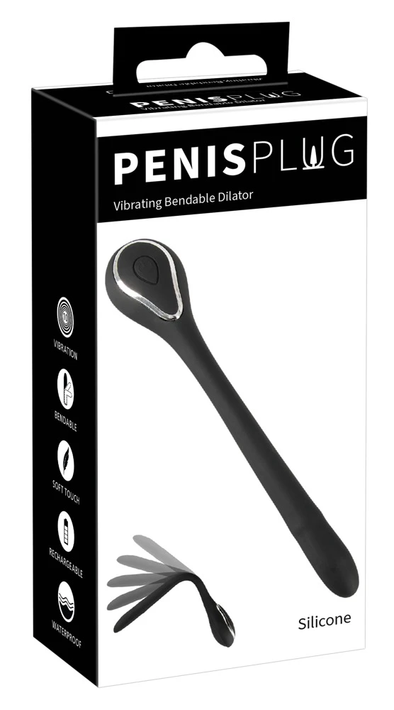 Penisplug Vibrating bendible D Penisplug Vibrating bendible D