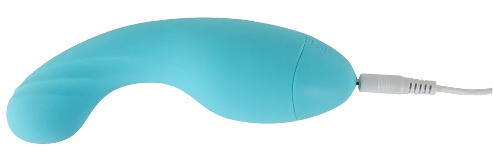 Cuties Mini Vibrator Blue, Mini Vibrator G-Punkt kompakter Silikon Vibrator mit 10 Vibrationsmodi für intensive Tiefenstimulation und leisen Genuss Cuties