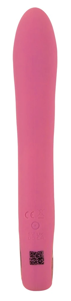 Slim G-Spot Rose, Eleganz trifft Lust: G-Punkt-Vibrator Slim G-Spot Rose mit 10 Vibrationsmodi, wasserdicht und aus weichem Silikon
